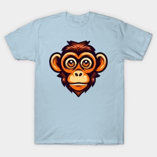 Cute Cartoon Monkey T-Shirt